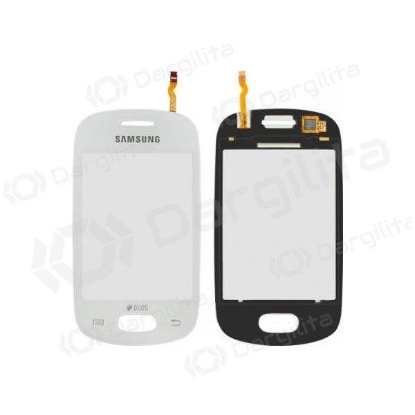 Samsung s5310 Galaxy Pocket Neo lietimui jautrus stikliukas (baltas)
