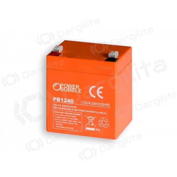 Akumuliatorius Power Bubble Premium PBP1204 (4Ah, 12V)
