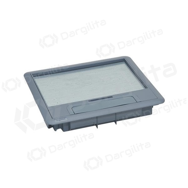 Grindinės dėžės dangtis 12/18 mod. Legrand 088001 (pilkas)