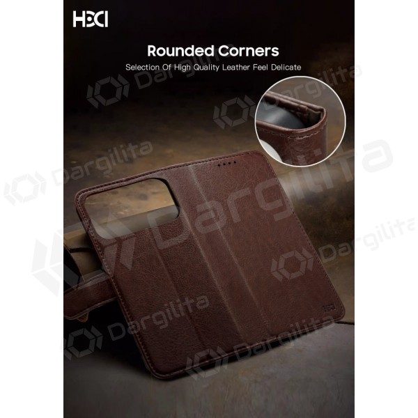 Samsung Galaxy A16 dėklas "HDD Clasp Wallet Case" (juodas)