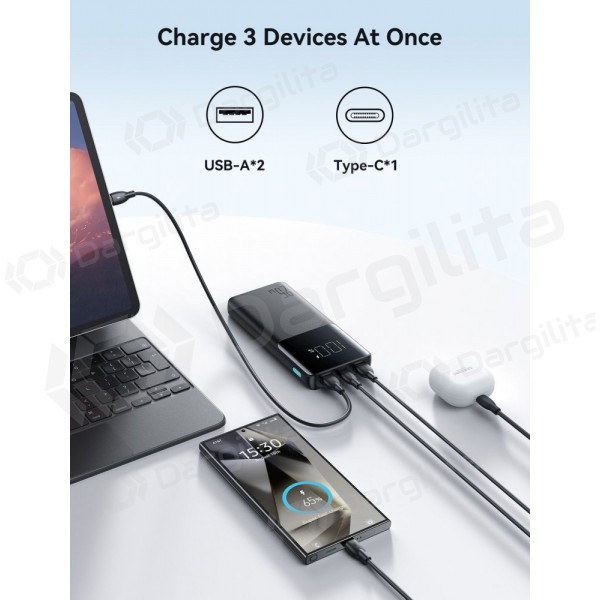 Išorinė baterija Power Bank Joyroom JR-PBF20 22.5W 10000mAh juoda