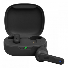 Belaidės ausinės su mikrofonu JBL Wave 300 TWS Bluetooth juodos