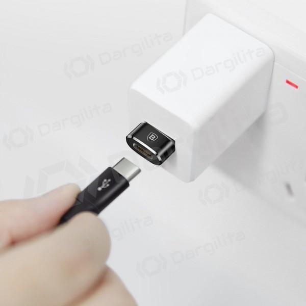 USB-C adapteris Baseus CAAOTG-01 USB-C į USB-A juodas