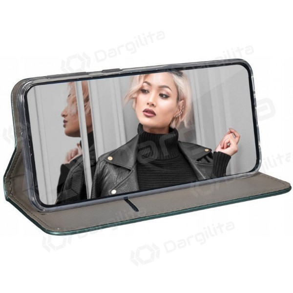 Samsung Galaxy S25 FE dėklas "Smart Magnetic" (tamsiai žalias)