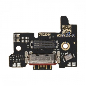 Xiaomi Poco F4 5G įkrovimo lizdo ir mikrofono jungtis (service pack) (originali)