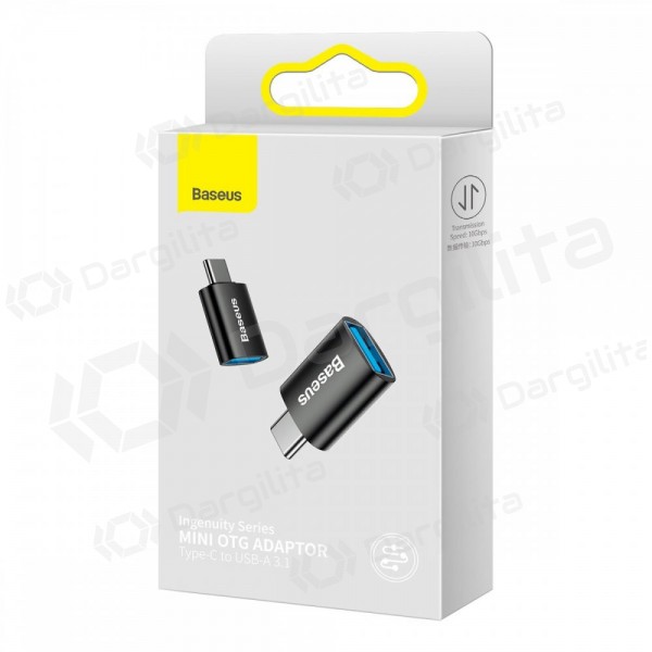 Adapteris Baseus Ingenuity Series Type-C to USB-A3.1 OTG juodas ZJJQ000001