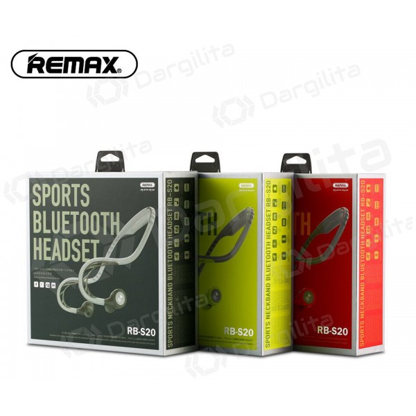 Belaidė laisvų rankų įranga Remax RB-S20 Bluetooth (žalia)