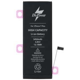 Apple iPhone 7 Plus baterija, akumuliatorius Di-Power 3450 mAh (padidintos talpos)