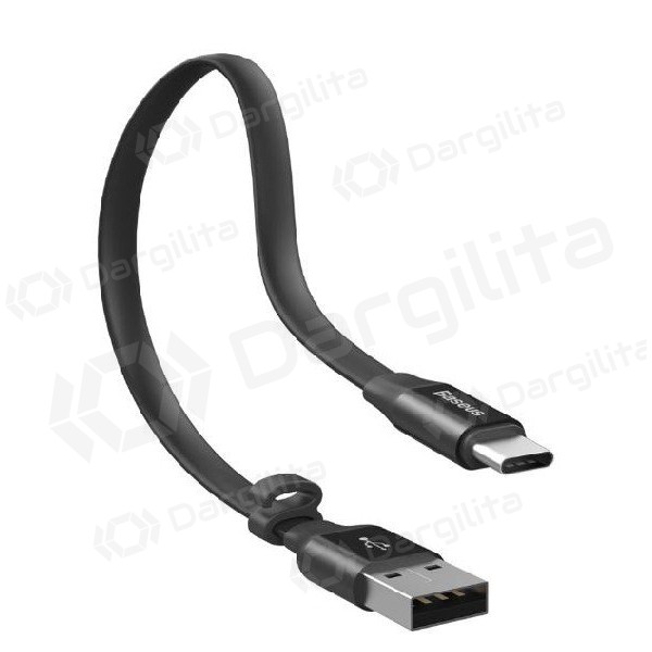 USB kabelis Baseus type-C 0.23m (2A) (juodas)