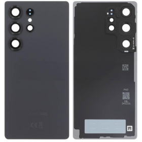 Samsung Galaxy S25 Ultra galinis dangtelis (juodas) (originalus)