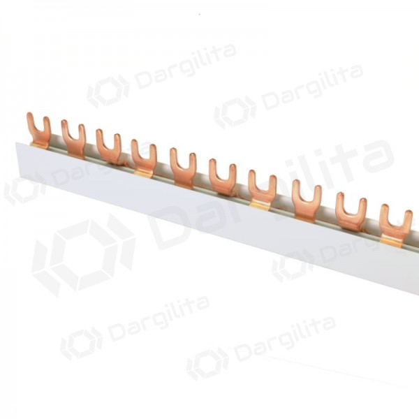 Izoliuota sujungimo šyna Hager KDN380B (3P, 57 mod., 16mm)