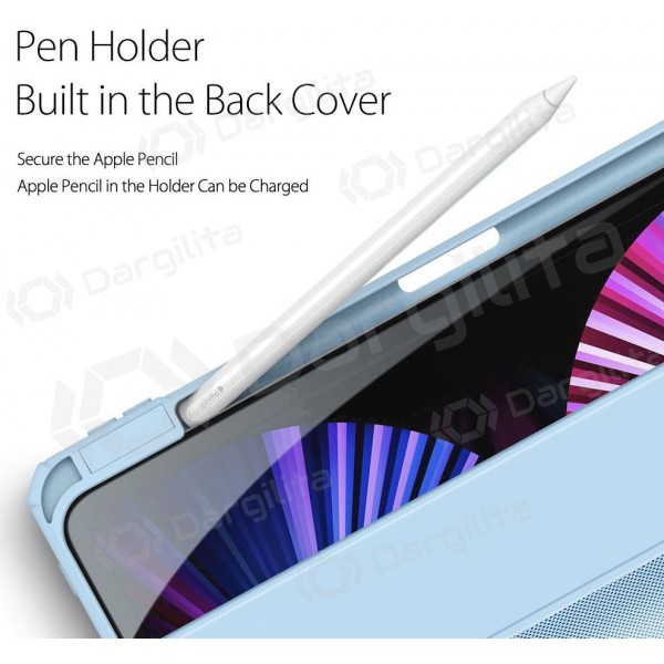 Apple iPad Pro 11 (2018, 2020, 2021, 2022) dėklas "Dux Ducis Toby" (mėlynas)
