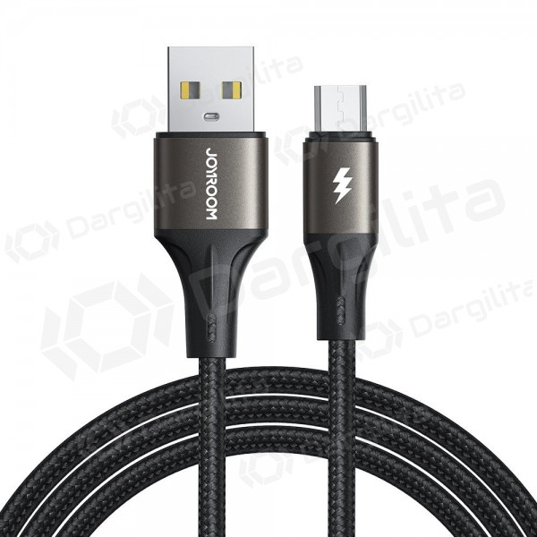 Micro USB laidas Joyroom SA25-AM3 USB-A į Micro USB 1.2 m juodas
