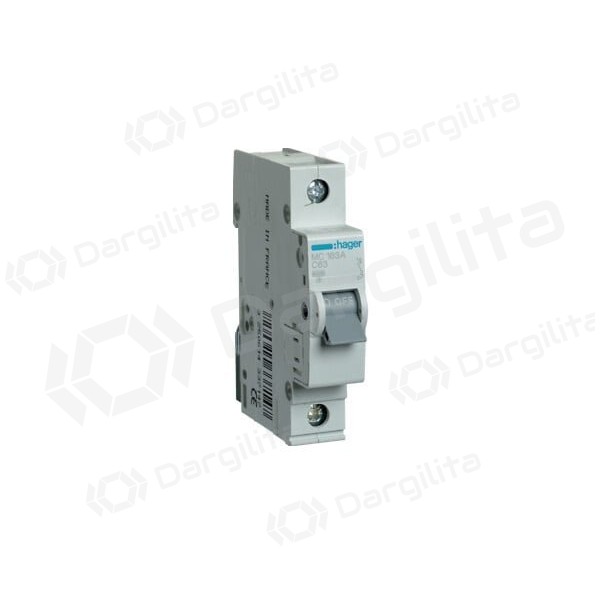 Automatinis jungiklis Hager MC150 (50A, 1P, 230V, 6kA)
