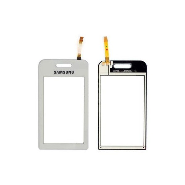 Samsung s5230 Star lietimui jautrus stikliukas (sidabrinis)