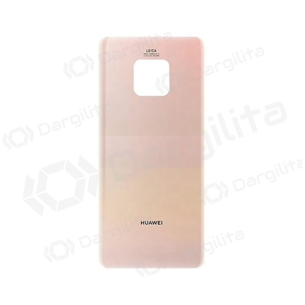 Huawei Mate 20 Pro galinis baterijos dangtelis rožinis (Pink Gold)
