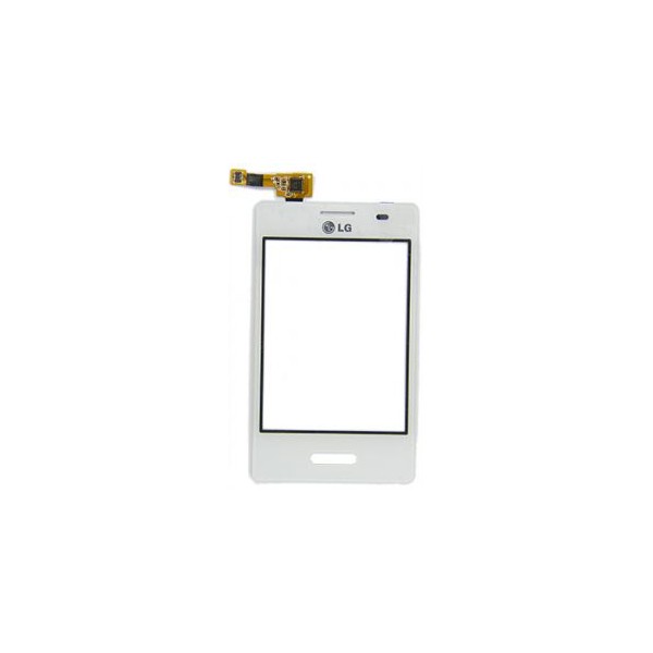 LG E430 (L3-2) lietimui jautrus stikliukas (baltas) LG E430 (L3-2) lietimui jautrus stikliukas (baltas)