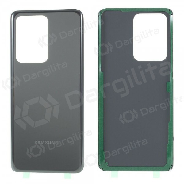 Samsung G988 Galaxy S20 Ultra galinis baterijos dangtelis pilkas (Cosmic Grey)
