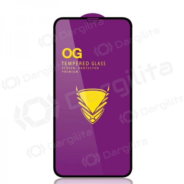 Samsung Galaxy A725 A72 4G / A726 A72 5G ekrano apsauginis grūdintas stiklas "11D Full Glue"