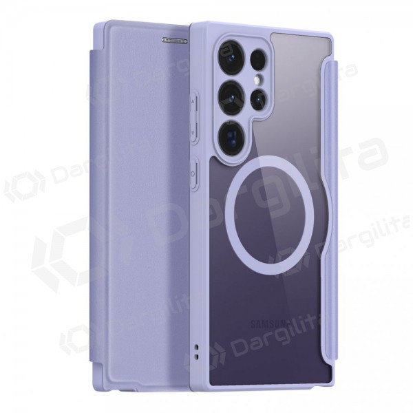 Samsung Galaxy S25 dėklas "Dux Ducis Skin X Pro" (violetinis) Samsung Galaxy S25 dėklas "Dux Ducis Skin X Pro" (violetinis)