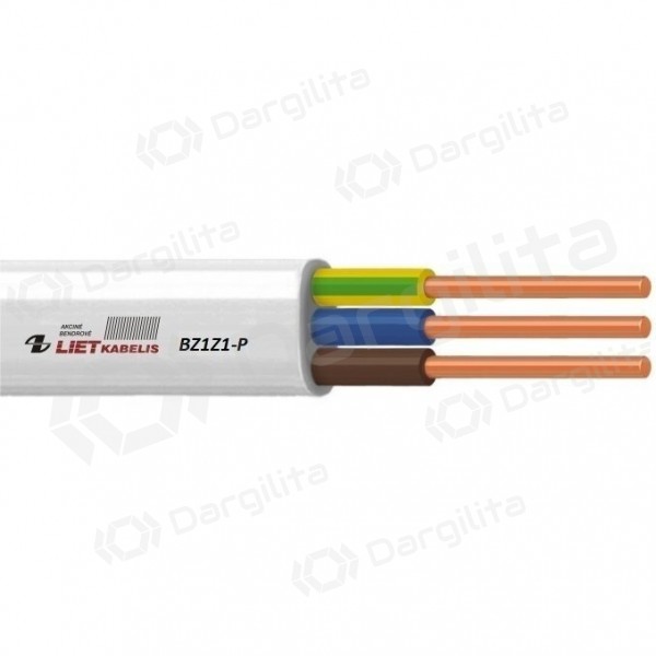 Lankstus kabelis Lietkabelis BZ1Z1-P 3x1.5 mm² XLPE LSZH 100 m ritė