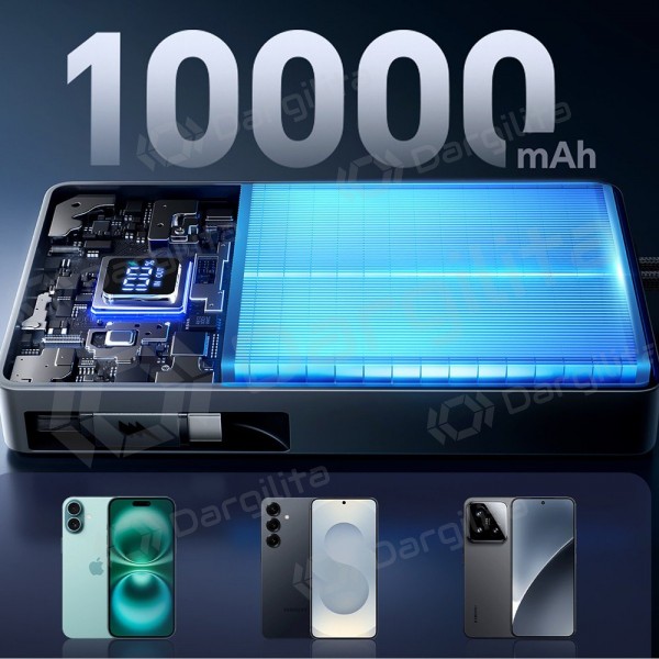 Išorinė baterija (Power Bank) Joyroom JR-PR1 10000 mAh 22.5 W, juoda
