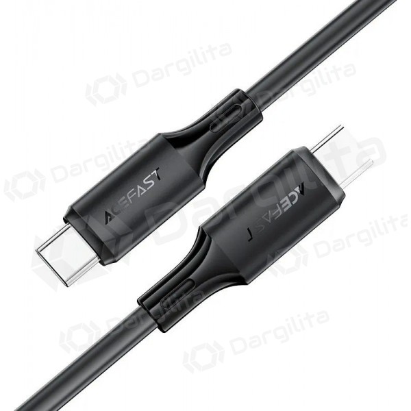 USB-C laidas Acefast C17-03 USB-C į USB-C 1.2 m 60 W juodas