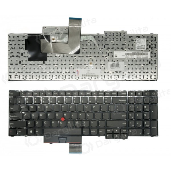 LENOVO: ThinkPad Edge E530, E535, E545 klaviatūra