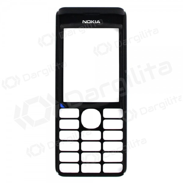 Nokia 206 Front housing (juodas)