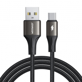 USB-C laidas Joyroom SA25-AC3 USB-A į USB-C 2 m juodas