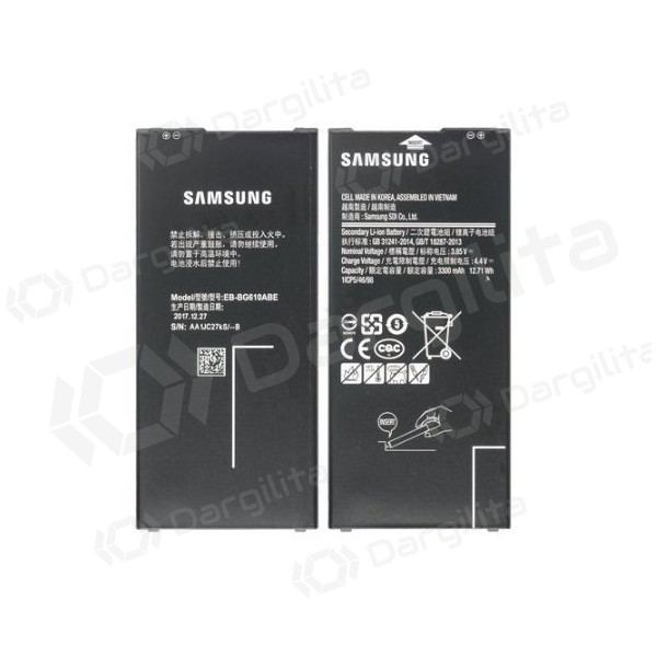 Samsung J415F Galaxy J4 Plus / J610F Galaxy J6 Plus baterija / akumuliatorius (3300mAh) (service pack) (originalus)