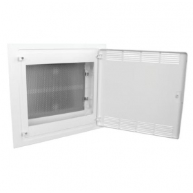 GOLF2 plastikinis įleidžiamas skydelis VF218PZF 36 mod. Hager (IP40)