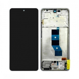 Xiaomi Redmi Note 14 5G ekranas (Lavender Purple) (su rėmeliu) (originalus)