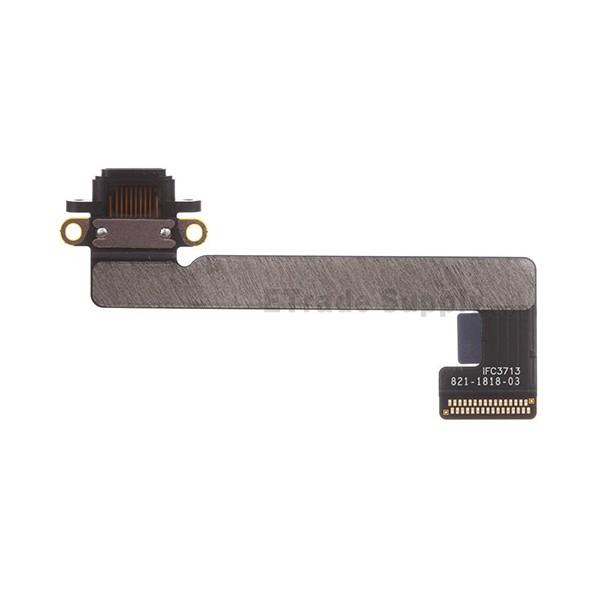 Apple iPad Mini 2 / iPad Mini 3 įkrovimo lizdo jungtis (juoda)