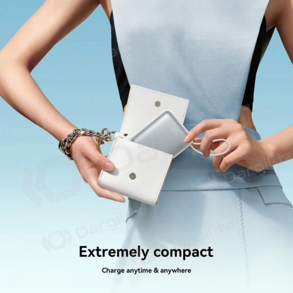 Išorinė baterija Power Bank Joyroom JR-PBF27 22.5W Mini 10000mAh balta