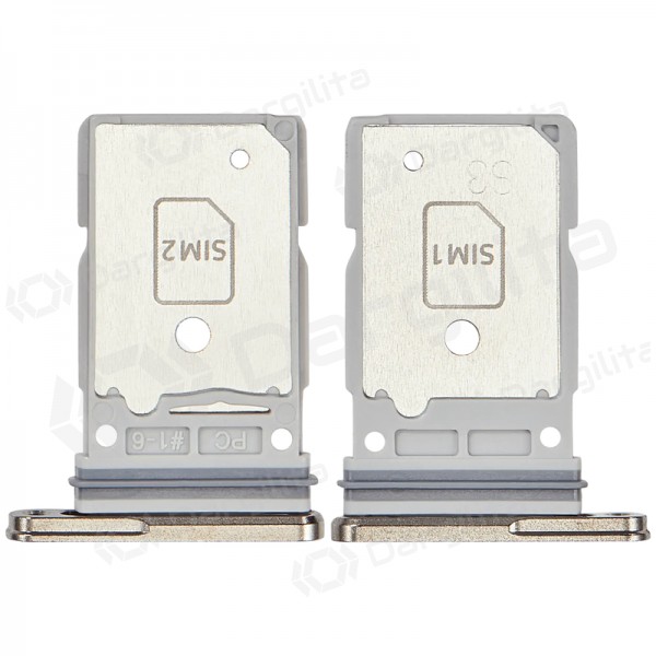 Samsung Galaxy S25 Ultra Dual SIM kortelės laikiklis (rožinis / auksinis) (originalus)