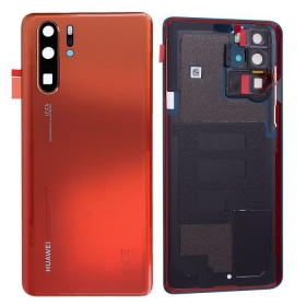 Huawei P30 Pro galinis baterijos dangtelis raudonas (Amber Sunrise) (naudotas grade B, originalus)