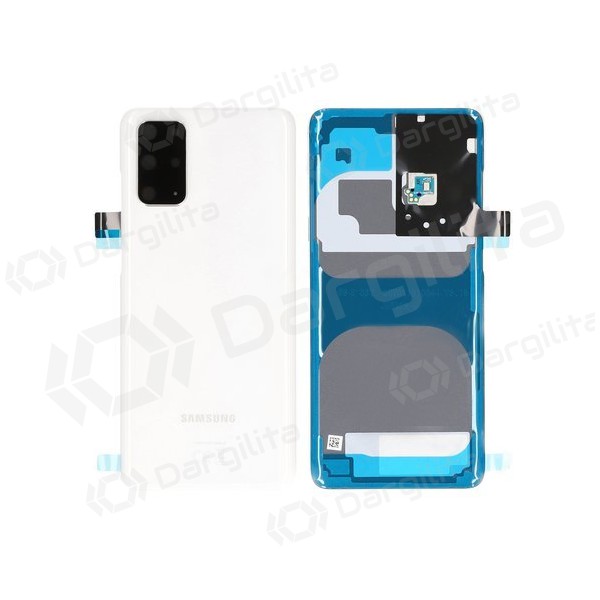 Samsung G985 / G986 Galaxy S20 Plus galinis baterijos dangtelis baltas (Cloud White) (naudotas grade A, originalus)