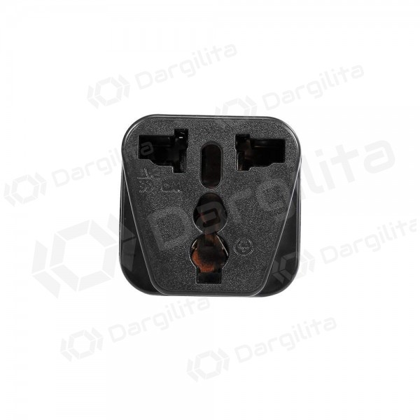 Įkrovimo adapteris USA/UK/CN-EUR juodas