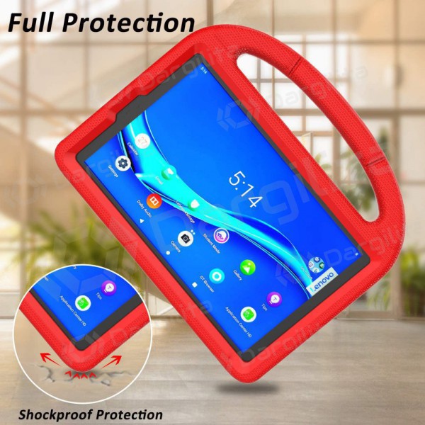 Lenovo Tab M10 10.1 dėklas "Shockproof Kids" (raudonas) Lenovo Tab M10 10.1 dėklas "Shockproof Kids" (raudonas)