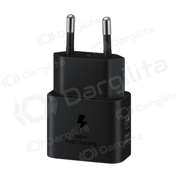 Telefono įkroviklis Samsung EP-T2510NBEGEU 25 W USB-C juodas