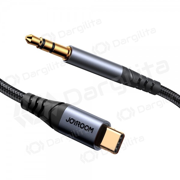 Audio laidas Joyroom SY-A07 USB-C į 3.5 mm 1.2 m juodas