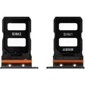 Xiaomi 12 / 12X SIM kortelės laikiklis (juodas)