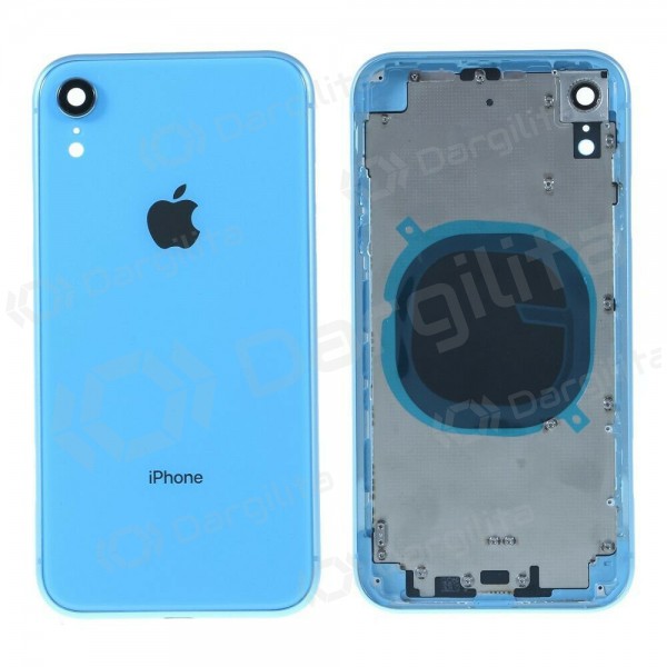 Apple iPhone XR galinis baterijos dangtelis (mėlynas) full