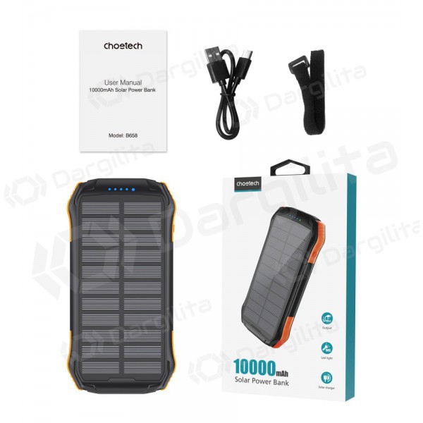 Išorinė baterija Power Bank Choetech B658 10000mAh