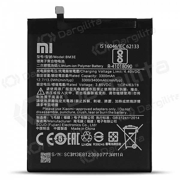 Xiaomi Mi 8 baterija, akumuliatorius (BM3E) (originalus)