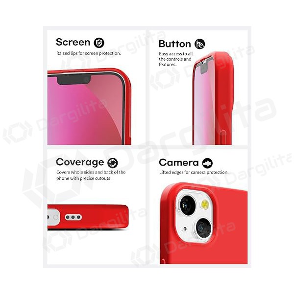 Apple iPhone 7 Plus / 8 Plus dėklas "Mercury Soft Feeling" (raudonas)