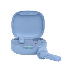 Belaidės ausinės su mikrofonu JBL Wave Flex TWS Bluetooth mėlynos