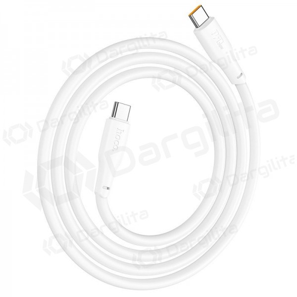 USB-C laidas Hoco X93 USB-C į USB-C 2 m 60 W baltas
