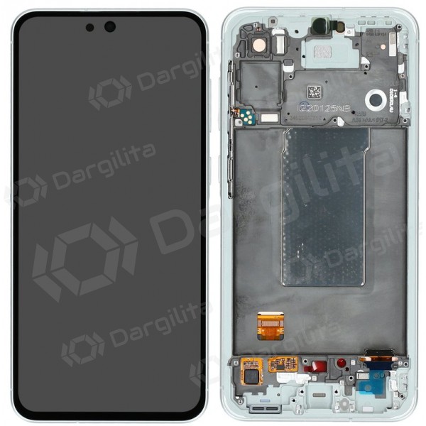 Samsung Galaxy A56 ekranas (pilkas) (su rėmeliu) (originalus)